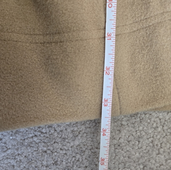 Kenneth Cole Reaction Wool Camel Women's Coat. Size 14 - Picture 12 of 12
